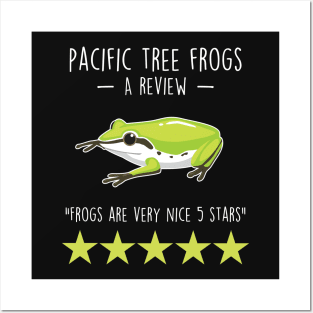 Pacific Tree Frog Review Posters and Art